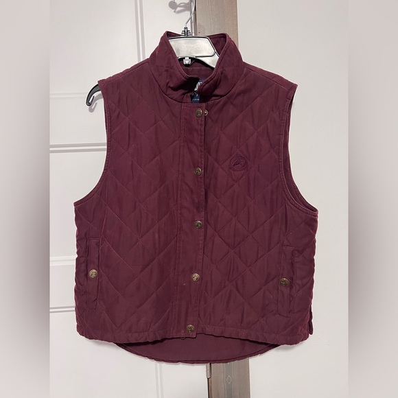 Riding Sport Equestrian Wear Red Vest - Picture 1 of 3